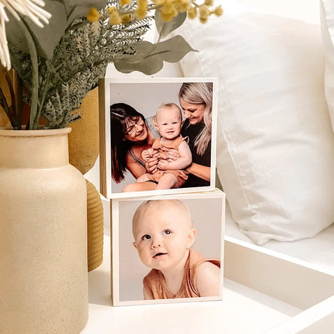 Wooden Photo Blocks