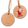 On a Block - Christmas Ornament - Funny Santas (7 designs)