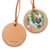 On a Block - Easter Wood Photo Ornament - Peter Rabbit