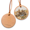 On a Block - Family Photo Wood Ornament