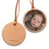 On a Block - Newborn Photo Wood Ornament