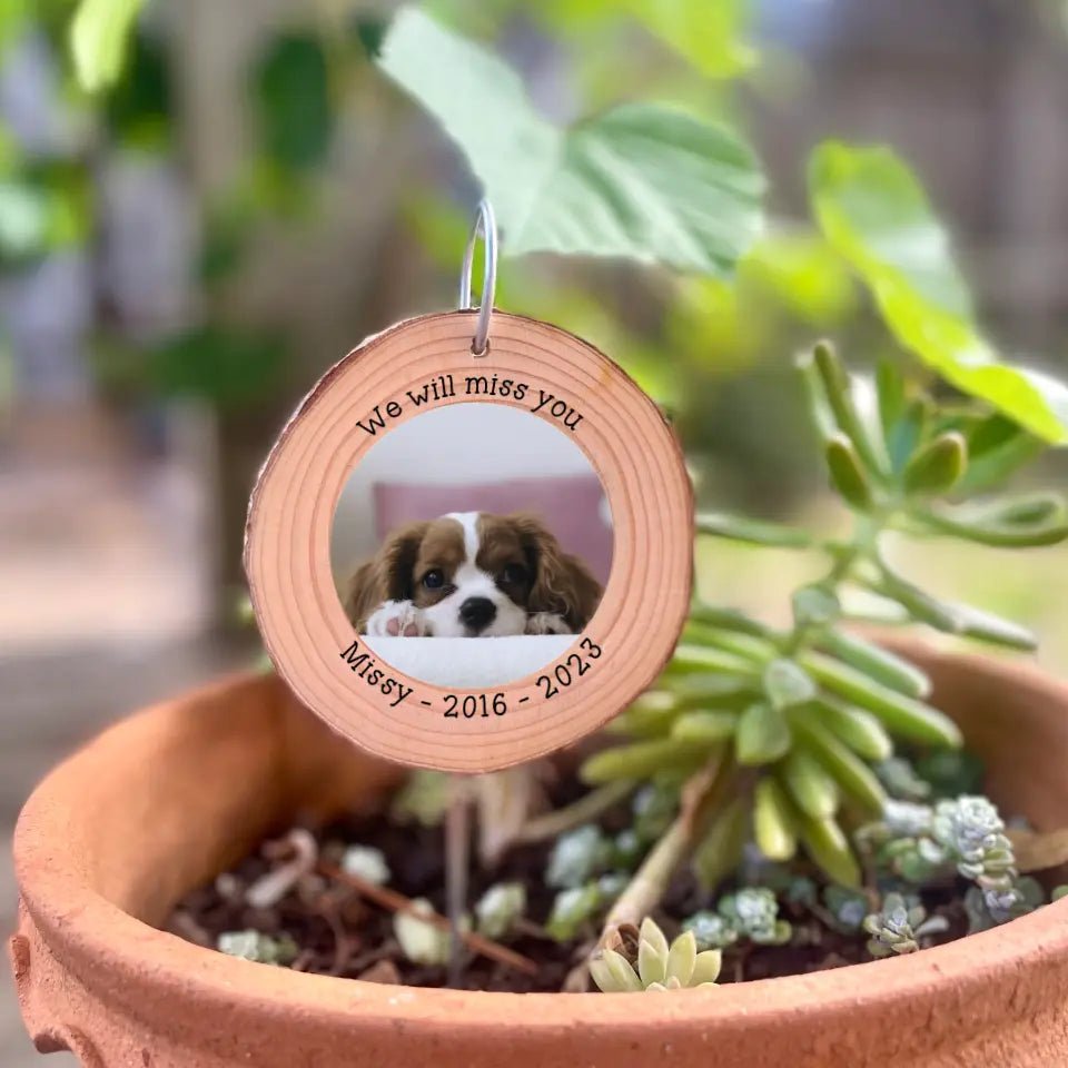 On a Block - Pet Memorial Garden Sign