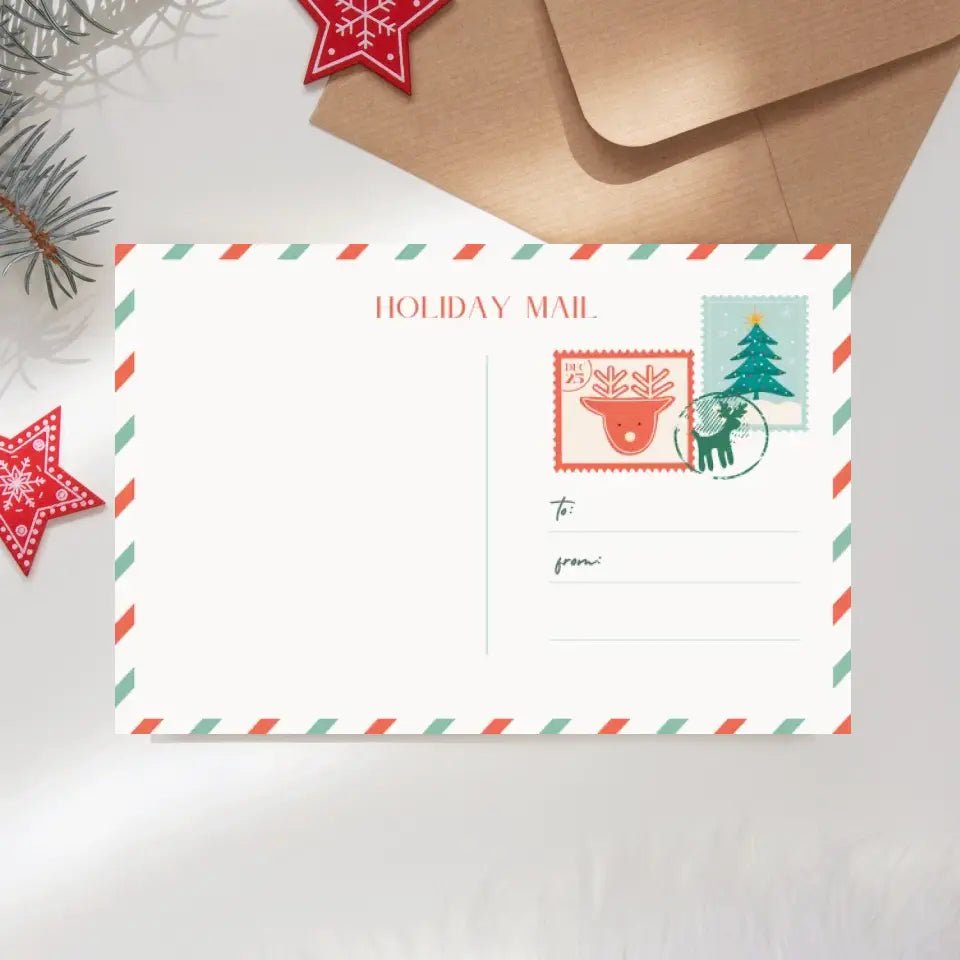 On a Block - Christmas Gift Cards (4 designs)